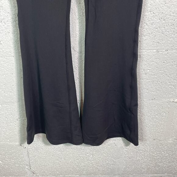 Cotton on Women's Ultra Soft Fold Over Flare Tight Pants - Black large - Picture 7 of 8